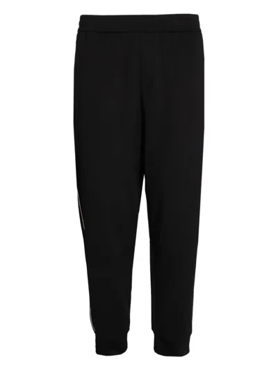 Armani Exchange Two-way Zip Jacket In Black