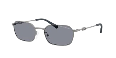 Armani Exchange Unisex Sunglass Ax2056s In Gray