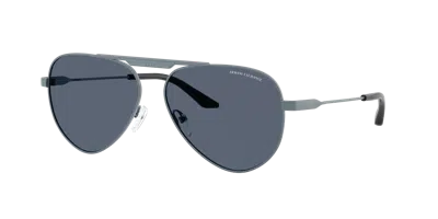 Armani Exchange Unisex Sunglass Ax2060s In Blue