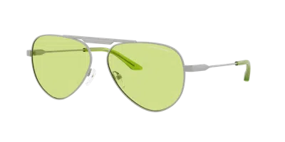 Armani Exchange Unisex Sunglass Ax2060s In Green