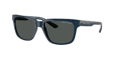 Armani Exchange Unisex Sunglass Ax4026s In Blue