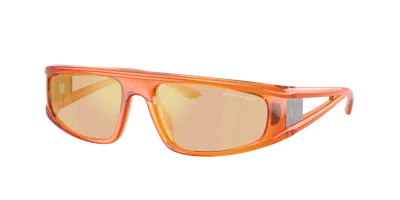 Armani Exchange Unisex Sunglass Ax4159su In Orange