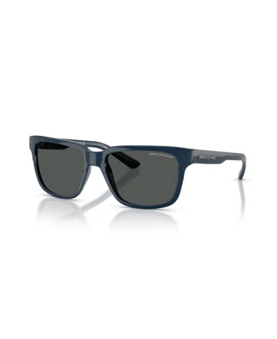 Armani Exchange Unisex Sunglasses Ax4026s In Blue