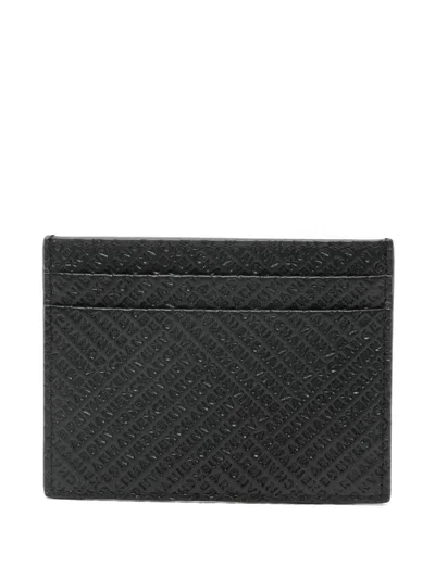 Armani Exchange Unisex Wallets In Black