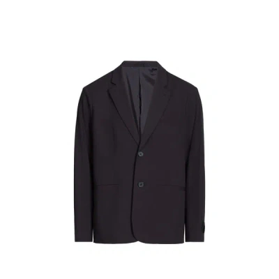 Armani Exchange Veste De Tailleur Droite In Blue