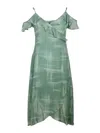 Armani Exchange Vestido Midi - Verde In Verde