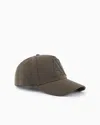 Armani Exchange Visor Cap With Logo In Green