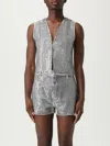 Armani Exchange Waistcoat  Woman Color Stone Washed