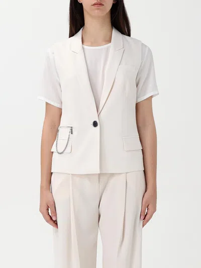 Armani Exchange Waistcoat  Woman Color Yellow Cream