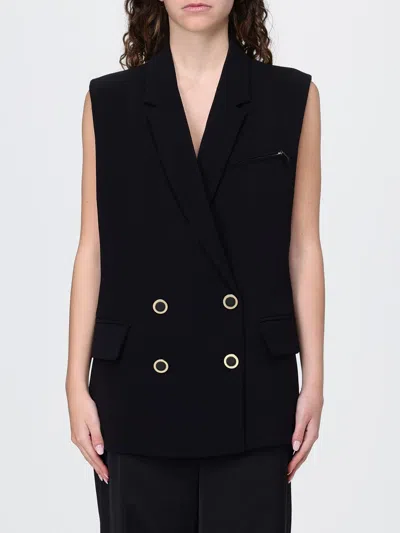 Armani Exchange Waistcoat Woman In Blue