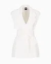 Armani Exchange Waistcoats In White