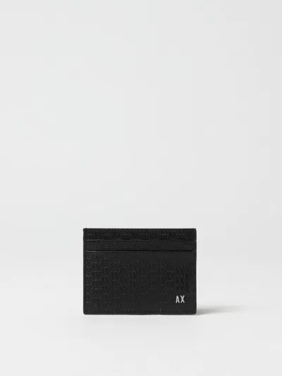 Armani Exchange Wallet  Men Colour Black
