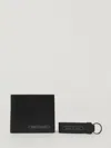 Armani Exchange Wallet  Men Color Black In Black