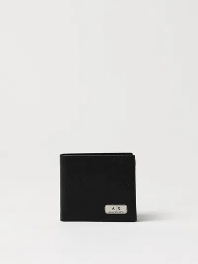 Armani Exchange Wallet  Men Color Black