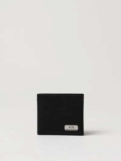 Armani Exchange Wallet  Men Color Black