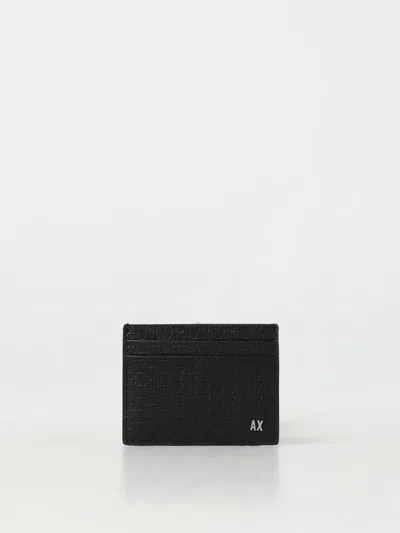 Armani Exchange Wallet  Men Color Black