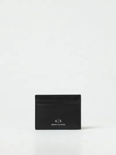 Armani Exchange Wallet  Men Colour Black