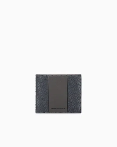 Armani Exchange Wallet Bifold With Coin Pocket In Multi