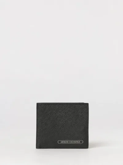 Armani Exchange Wallet Men Color Black