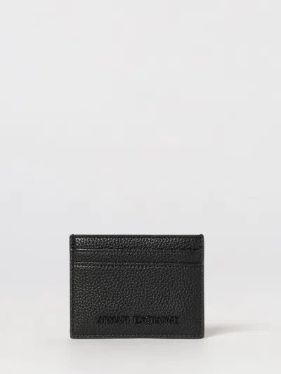Armani Exchange Wallet Men Color Black
