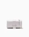 Armani Exchange Wallet On Chain With Asv Logo In Gray
