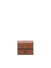 Armani Exchange Wallet With Padlock In Brown