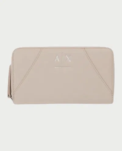 Armani Exchange Wallets In Beige Chari
