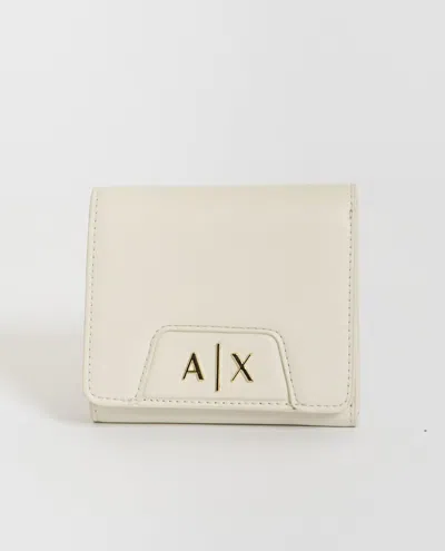 Armani Exchange Wallets In Bianco Neutri
