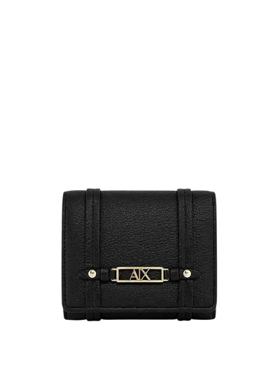 Armani Exchange Wallets Black In Nero Scuri
