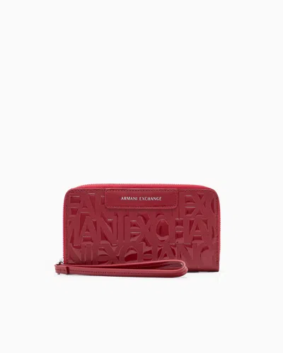 Armani Exchange Wallets In Red