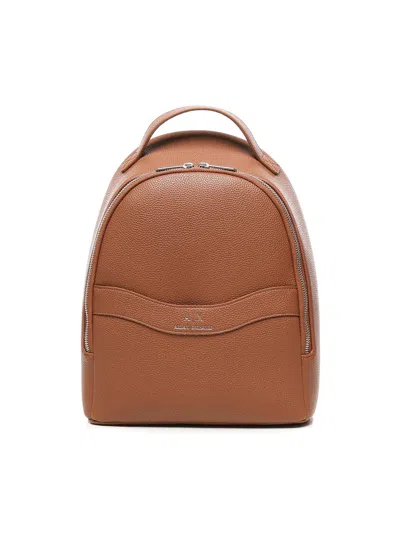 Armani Exchange Wave Backpack With Logo