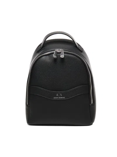 Armani Exchange Wave Backpack With Logo