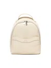 Armani Exchange Wave Backpack With Logo In White