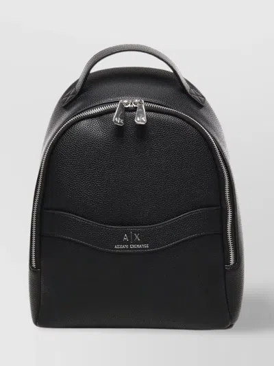 Armani Exchange Wave Double Zip Backpack