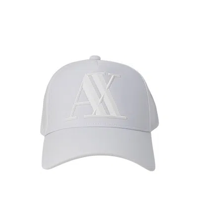 Armani Exchange Cotton Hats & Men's Cap In White