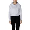 Armani Exchange White Cotton Hoody In Multi