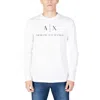 Armani Exchange Man T-shirt White Size Xl Cotton In White