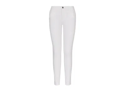 Armani Exchange White Denim Skinny Fit Jeans
