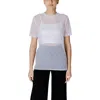 Armani Exchange White Polyamide T-shirt In White