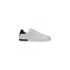 Armani Exchange Quilted Sneakers In White