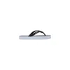 Armani Exchange White Rubber Flip-flop Sandal In Black