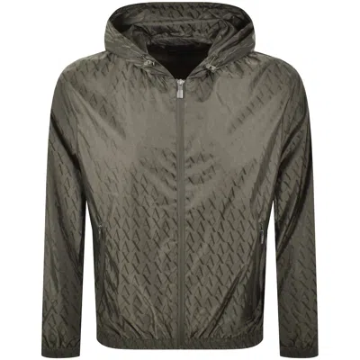 Armani Exchange Windbreaker Jacket Green