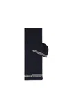 Armani Exchange Set With Scarf And Hat In Blue