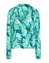 Armani Exchange Woman Blazer Emerald Green Size 8 Viscose In Green