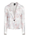 Armani Exchange Woman Blazer White Size 12 Viscose In White