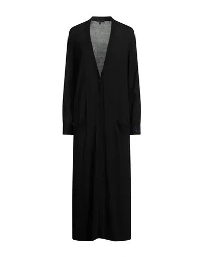 Armani Exchange Woman Cardigan Black Size M Acrylic, Virgin Wool