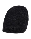 Armani Exchange Woman Hat Black Size Onesize Viscose, Polyamide, Wool, Polyester, Cashmere