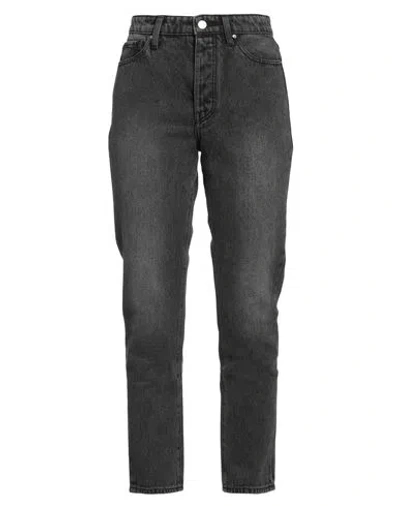 Armani Exchange Woman Jeans Black Size 32 Organic Cotton