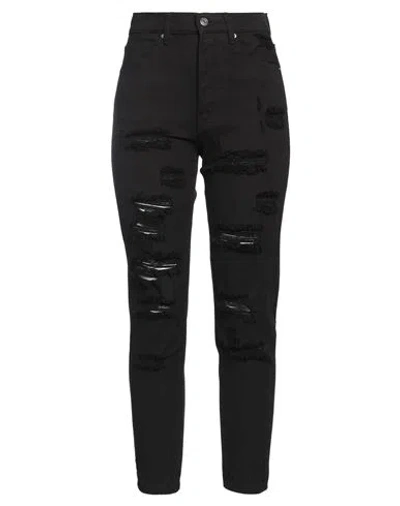 Armani Exchange Woman Jeans Black Size 30 Cotton