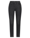Armani Exchange Woman Jeans Black Size 28 Cotton, Elastane In Black